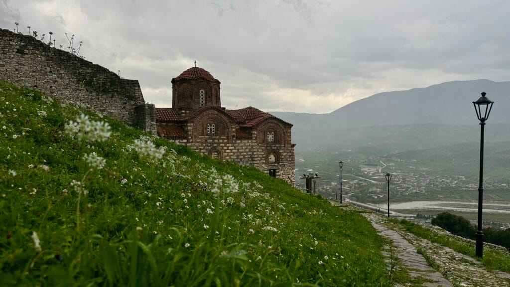 Photo of a building within Berat's Castle Walls