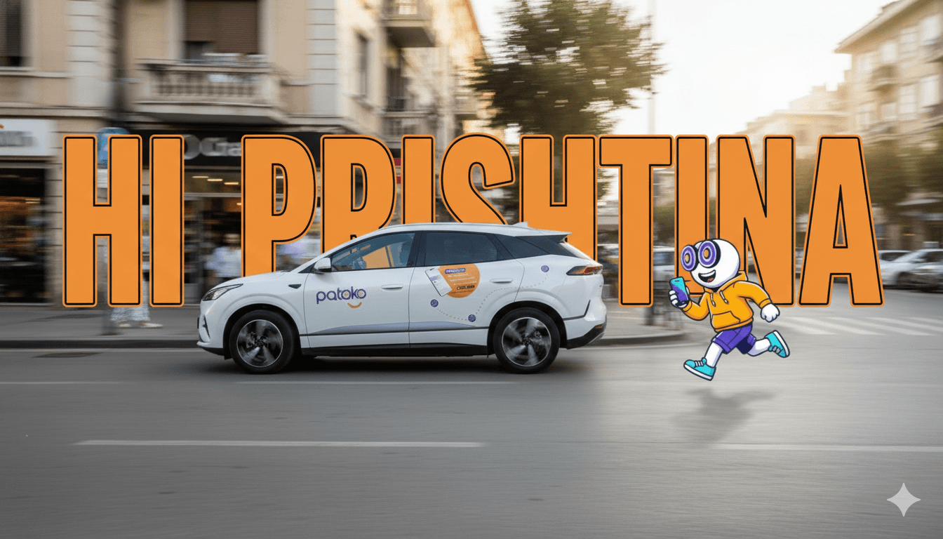 Patoko launch announcement in Prishtina