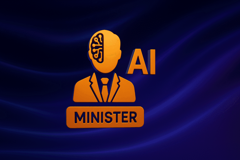 AI minister generated image